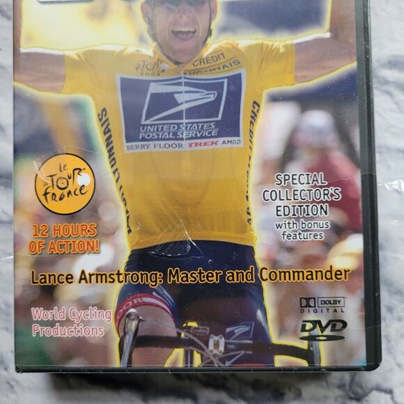 Sealed 2004 Tour de France Lance Armstrong Special Collectors Edition DVD - Picture 4 of 8